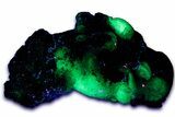 Fluorescent, Gemmy Adamite Crystals on Matrix - Mexico #356631-1